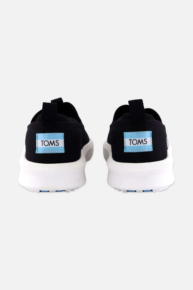 TOMS Men Alpargata Rover Slip On Casual Shoes, Black - Image 2