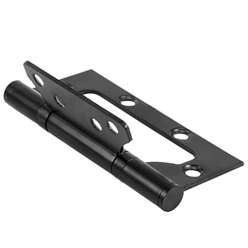 ZOENHOU 16 Pack 4 x 3 Inch Non Mortise Door Hinges, Stainless Steel Mobile Home Door Hinges, Smooth Silent Movement with 128 PCS Mounting Screws and Upgraded Ball Bearing, Black - Image 3