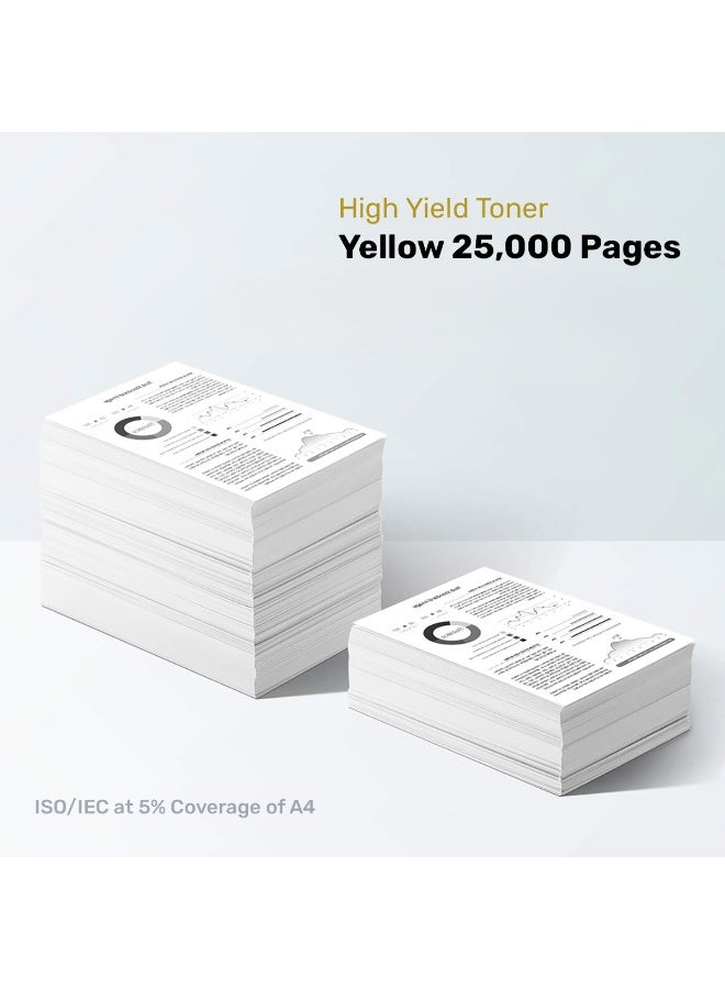 طباعة الذهب Gold Print Premium Toner Cartridge TN414 Black Compatible For KONICA Bizhub 423, 363,  Toner: Refined toner is infinitely close to original toner to achieve high color printing. 25,000 pages - Image 4