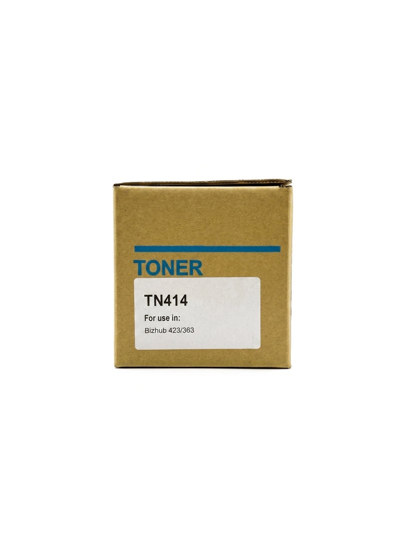 طباعة الذهب Gold Print Premium Toner Cartridge TN414 Black Compatible For KONICA Bizhub 423, 363,  Toner: Refined toner is infinitely close to original toner to achieve high color printing. 25,000 pages - Image 3