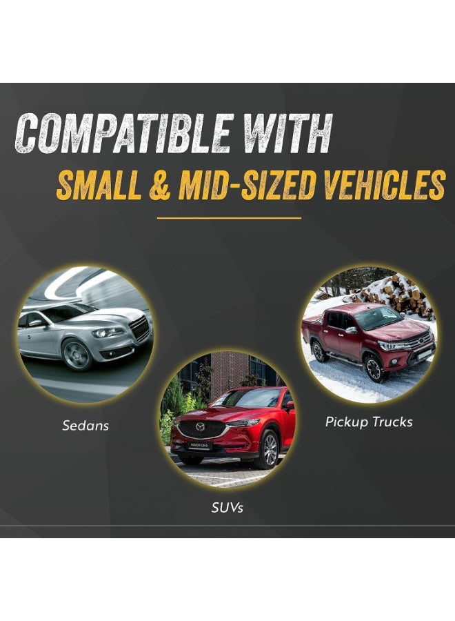 وي هاند كابلات شحن بطارية السيارات الثقيلة 800 أمبير – طول 3 متر – PVC-25 – كابلات تشغيل طوارئ مع حقيبة حمل – متوافقة مع جميع أنواع المركبات - Image 3