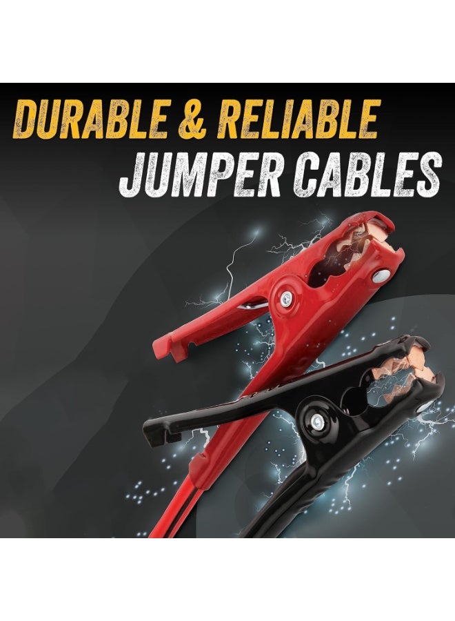 وي هاند كابلات شحن بطارية السيارات الثقيلة 800 أمبير – طول 3 متر – PVC-25 – كابلات تشغيل طوارئ مع حقيبة حمل – متوافقة مع جميع أنواع المركبات - Image 4