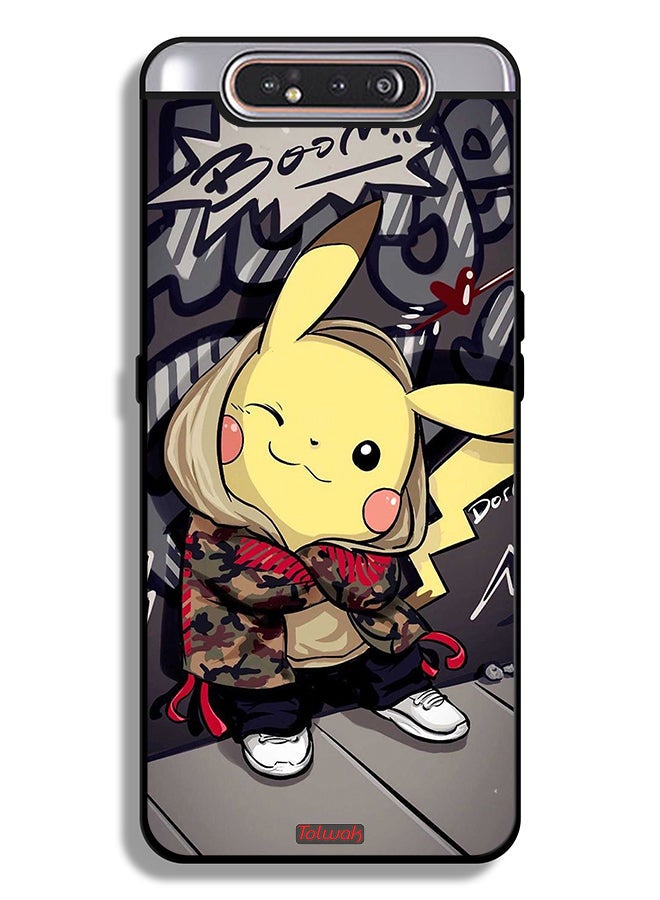 Tolwak Samsung Galaxy A80 Protective Case Cover Pichku Art - Image 1
