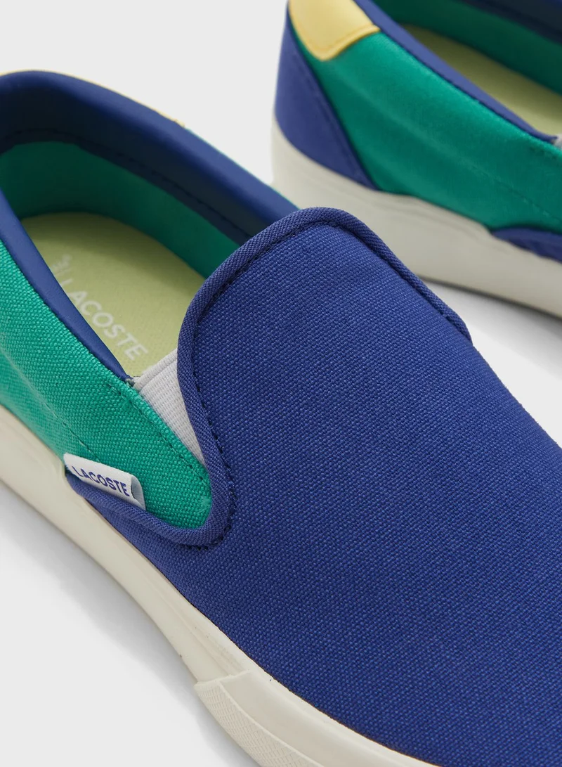 LACOSTE Youth Jump Serve Slip Ons