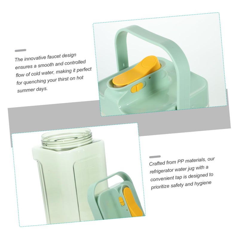 Large Milk Dispenser Pitcher with Spigot for Refrigerator Fresh Storage - Image 3