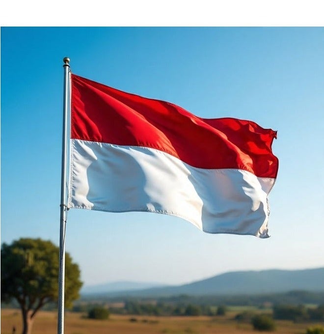 ARS Indonesia Flag - Heavy-Duty 210D Satin, Indonesia Flag for Outdoor/Indoor, Fade Resistant, Flag Day, And Home-Polyester, Sport Day, FIFA World Cup-Size Available - Image 2