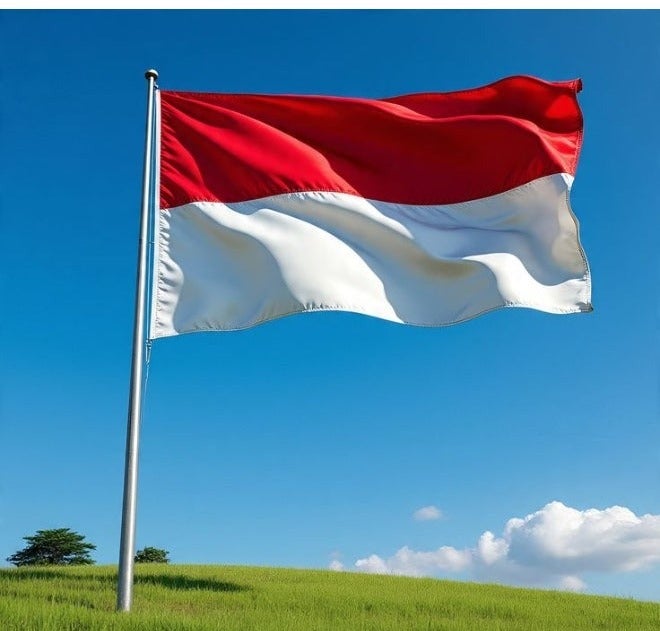 ARS Indonesia Flag - Heavy-Duty 210D Satin, Indonesia Flag for Outdoor/Indoor, Fade Resistant, Flag Day, And Home-Polyester, Sport Day, FIFA World Cup-Size Available - Image 4