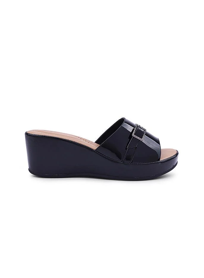 IconStyle Crystal Embellished Slip-On Sandals