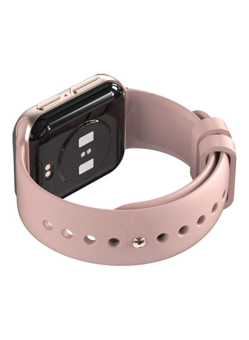 نيبمينينت ساعة يد رياضية ذكية مضادة للماء من أواتش جي تي إيه ذهبي وردي - Image 2