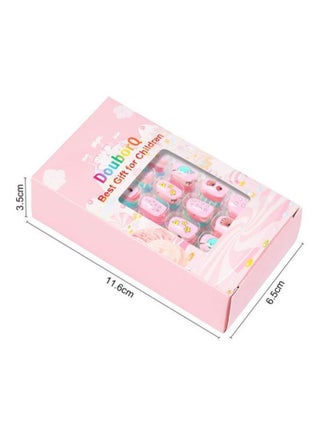 84-Piece Cute Design False Nail Tip Multicolour - view 4