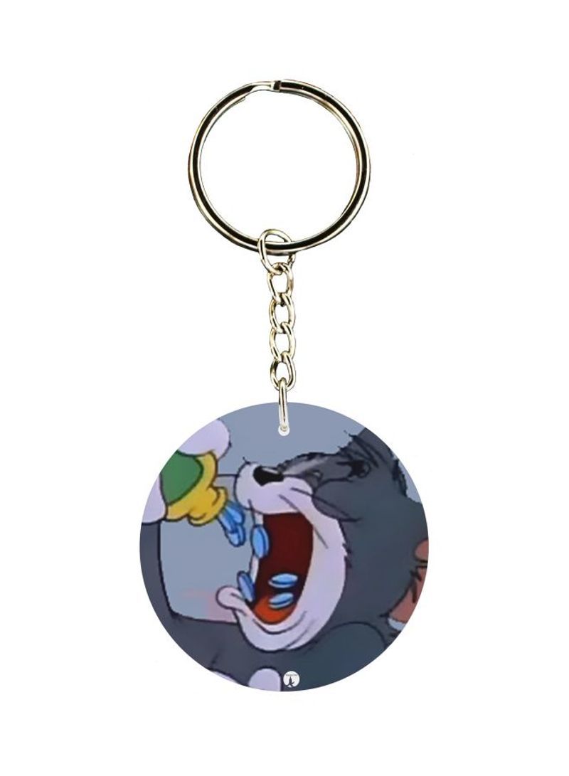 RKN Tom Character Printed Keychain
