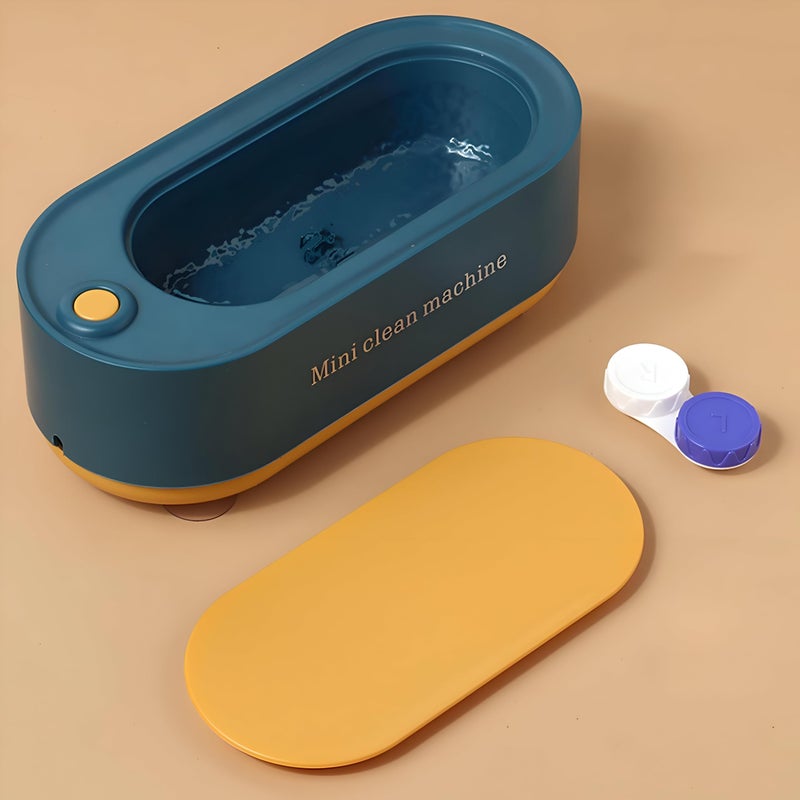 Ultrasonic Jewelry Cleaner, Professional Jewelry Cleaner, Ultrasonic Device, Rechargeable, 360° Portable Glasses Cleaner Device for Earrings Bracelets - Image 1