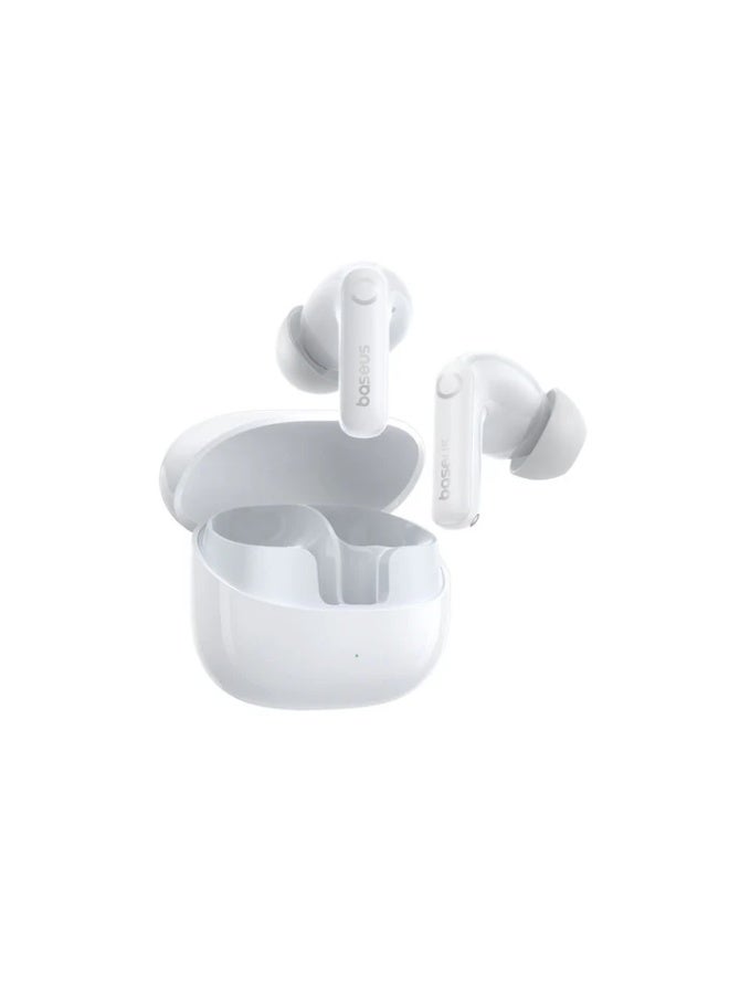بيسوس Bass BP1 Pro In-Ear TWS Earbuds white - Image 2