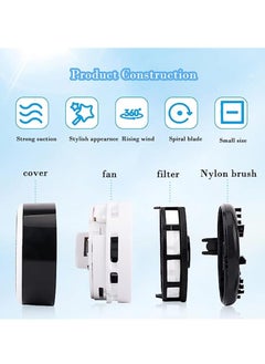 Generic Mini Crumb Vacuum Cleaner Portable Desktop Sweeper Handheld Cordless Multifunction Cleaning for Home,Office,Cars,Pet Hairs (no Battery Included)  - Image 3