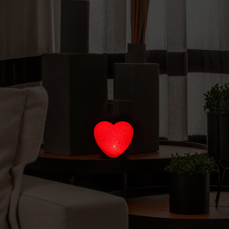 🏠 مصباح مكتب محمول بتصميم قلب رومانسي لديكور المنزل - Image 1