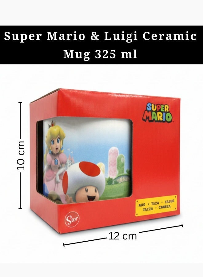 STOR Super Mario II DNLS Ceramic Mug In Gift Box 325ml - Image 2