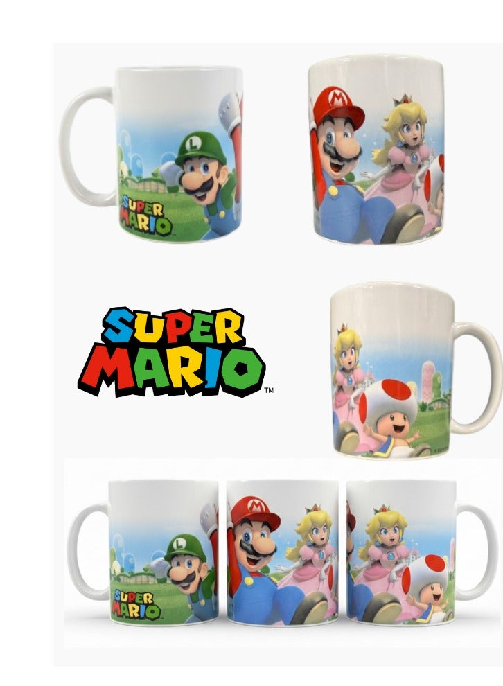 STOR Super Mario II DNLS Ceramic Mug In Gift Box 325ml - Image 3