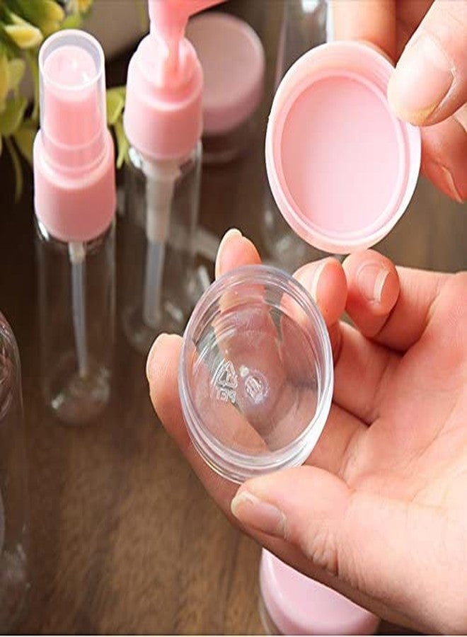 Magnusdeal 6Pcs/Set Mini Travel Mini ABS Transparent Empty Make up Container Bottle Kit Perfect for Travel.Compact and Lightweight - Image 2