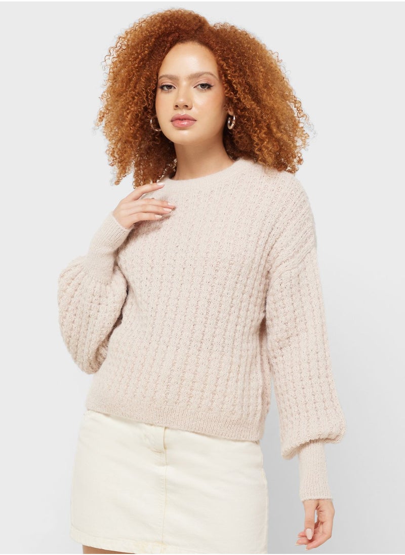 Jacqueline de Yong - Crew Neck Sweater - Image 1