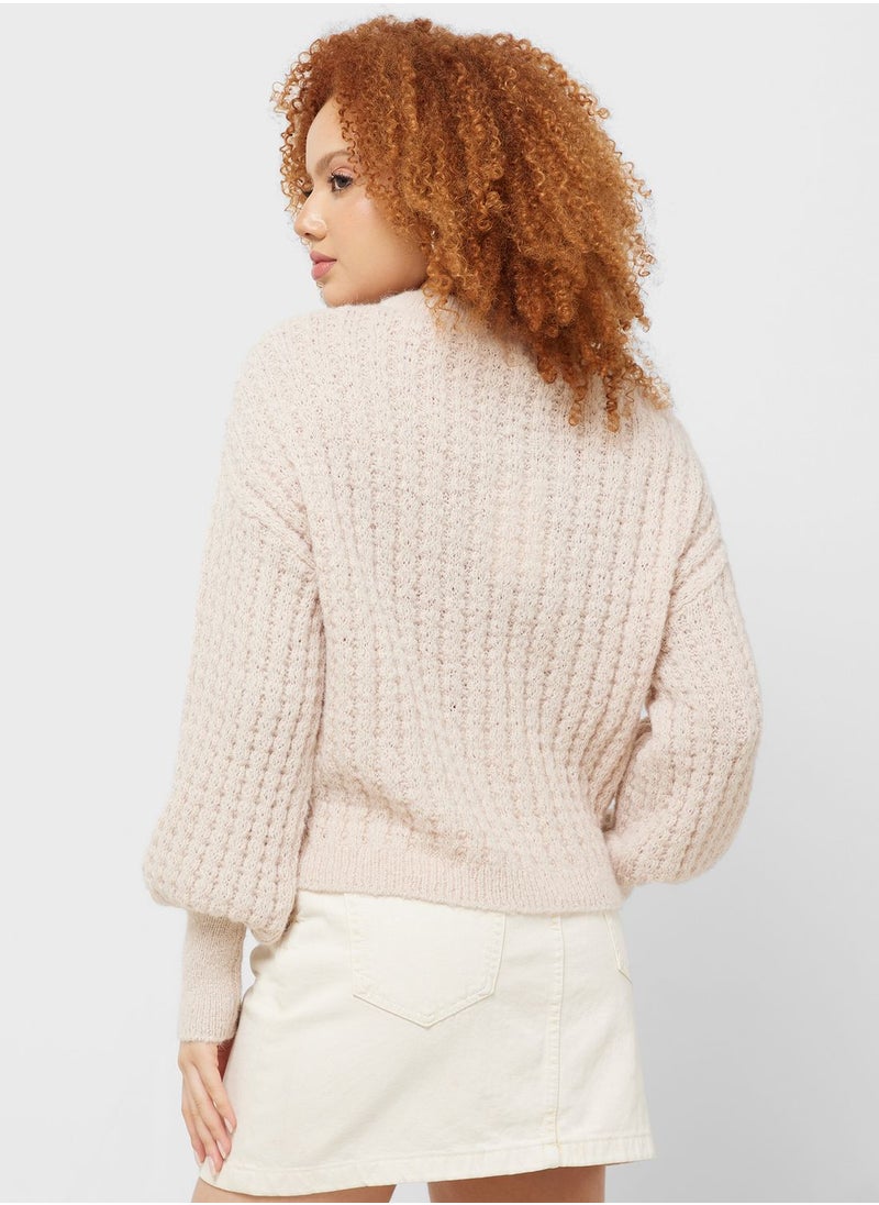 Jacqueline de Yong - Crew Neck Sweater - Image 1