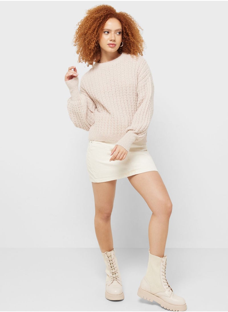 Jacqueline de Yong - Crew Neck Sweater - Image 1