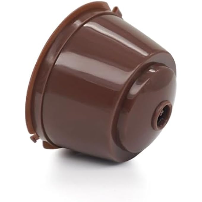 SWIUKPHE Refillable Coffee Capsules With 4Pcs Filter Spoon And Brush Reusable EcoFriendly Coffee Pods Compatible With Dolce Gusto Brewers Easy To Clean  Fill - Image 5