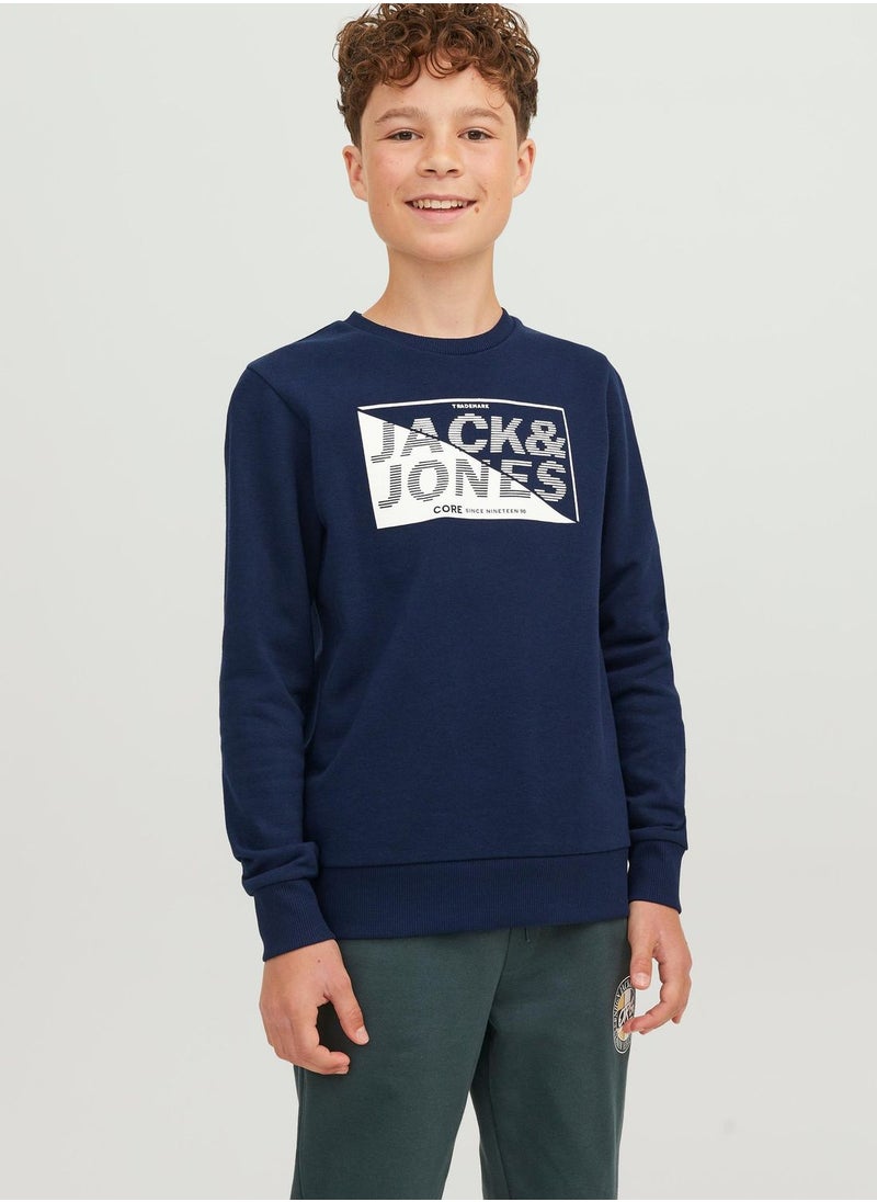 Jack & Jones Junior - Youth Logo Sweatshirt - Image 1