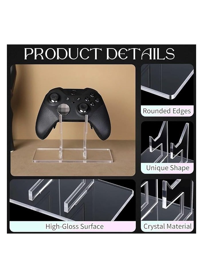 JZS - JZS Game Controller Holder,Transparent Acrylic Universal Controller Stand for PS4 - Image 1