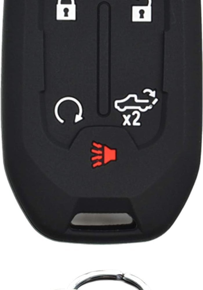 INFIPAR Silicone Key Fob Cover for Chevy Silverado & GMC Sierra - Image 1