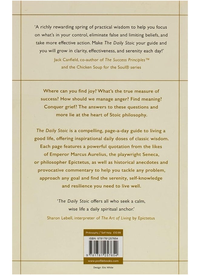 The Daily Stoic: 366 Meditations on Wisdom, Perseverance, and the Art of Living: Featuring new translations of Seneca, Epictetus, and Marcus Aurelius  - Image 2