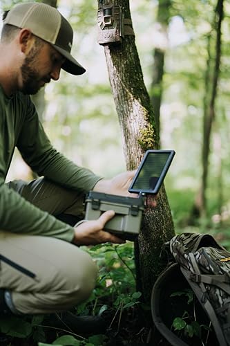 HME Trail Camera 12V/Solar Auxiliary Power Pack Durable Weather-Resistant Housing Easy Installation & Versatile Compatibility, Black - Image 2