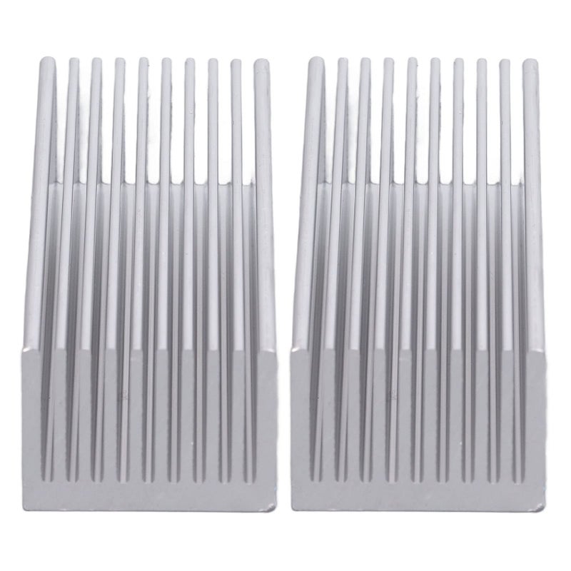 Aluminum Heatsink Kit 2Pcs 100x40x30mm High Efficiency Cooling Fins Without Adhesive - Image 4