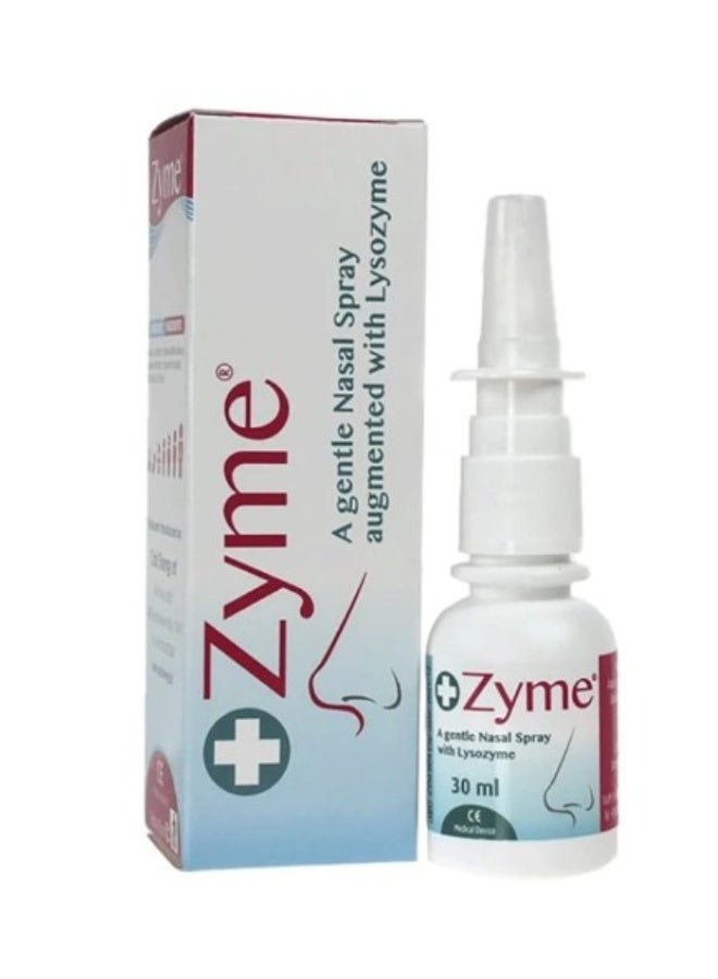 Zyme Gentle Nasal Spray with Lysozyme, 30ml