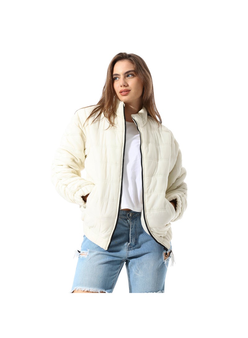 Coctail Women's Puffer Jacket-17085 - Image 4