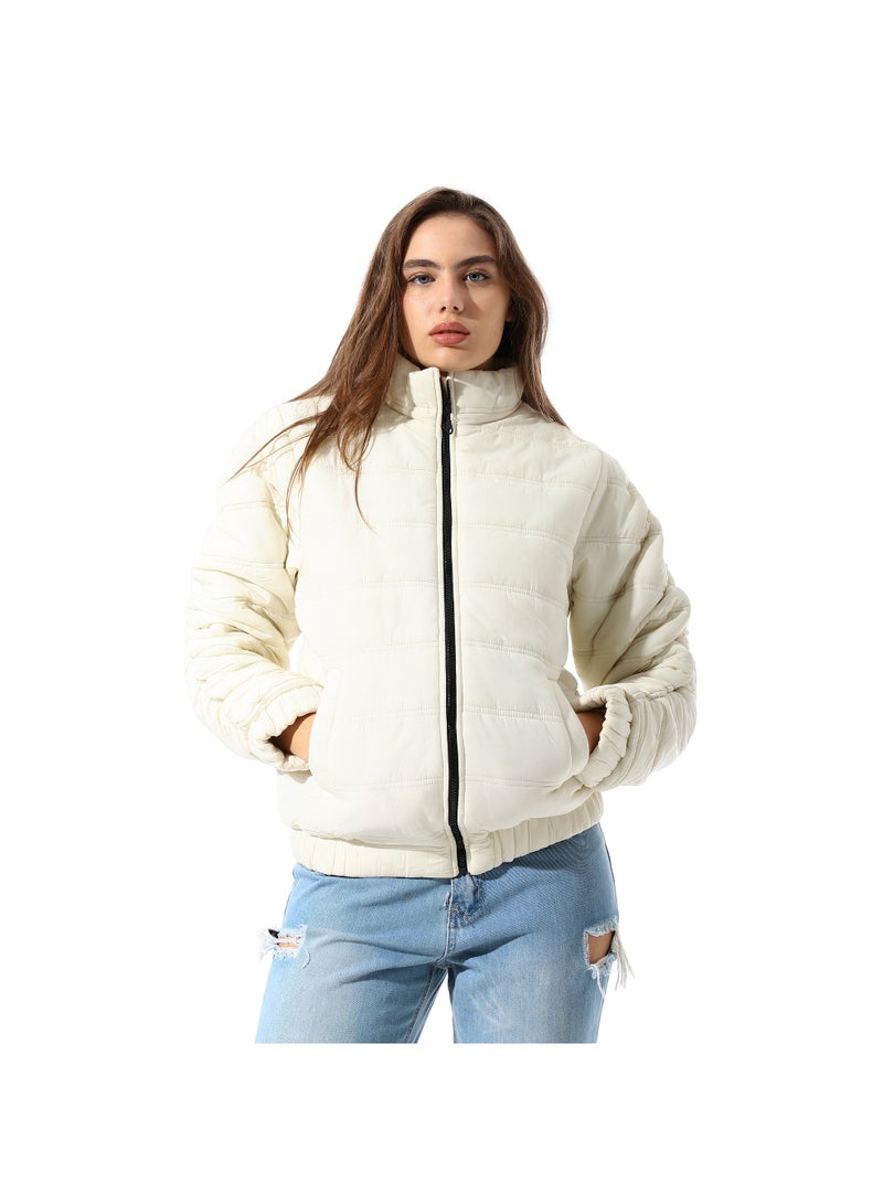 Coctail Women's Puffer Jacket-17085 - Image 1