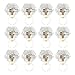 DAOKEY Flashing Led Light up Rings Toys Colorful Blinking Bumpy Rings for Birthday Bachelorette Bridal Shower Gatsby Party Favors Clear Case 12 Pack - Image 2