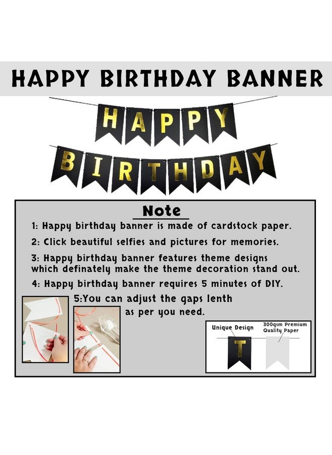 Party Propz Baby Boss Theme Birthday Decorations55 Pcs Boss Baby Birthday Decorations;Happy Birthday Banner(Cardstock);Boss Baby Birthday Decorations Items Kit;Blue Balloons For Birthday Decoration  - Image 4