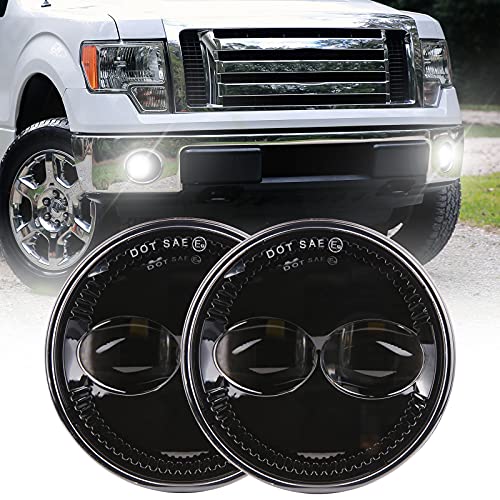 RAMJET4X4 LED Fog Lights Bumper Driving Lamps Assembly Replacement for Ford F150 2006 2007 2008 2009 2010 2011 2012 2013 2014 F150 - Image 1