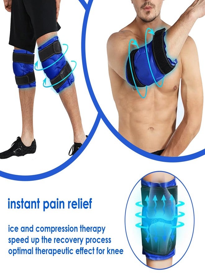 KARP Universal Hot & Cold Therapy Pack | Adjustable Compression for Arms, Legs, Ankles & Shins | Reusable Gel Pack for Pain Relief, Swelling, Injuries & Post-Workout Recovery | Ideal for home, office, gym, or travel (1Pack) - Image 3