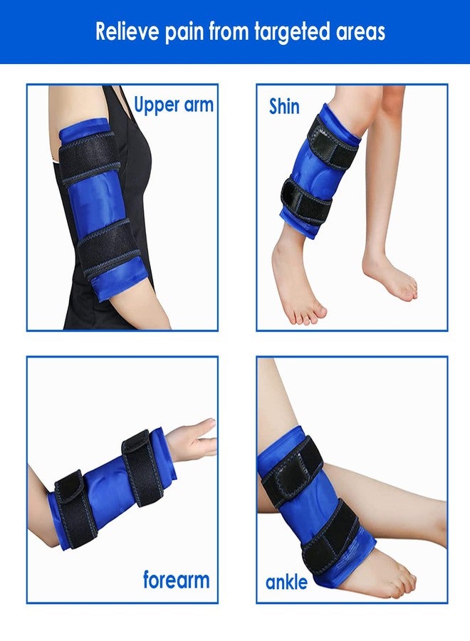 KARP Universal Hot & Cold Therapy Pack | Adjustable Compression for Arms, Legs, Ankles & Shins | Reusable Gel Pack for Pain Relief, Swelling, Injuries & Post-Workout Recovery | Ideal for home, office, gym, or travel (1Pack) - Image 2