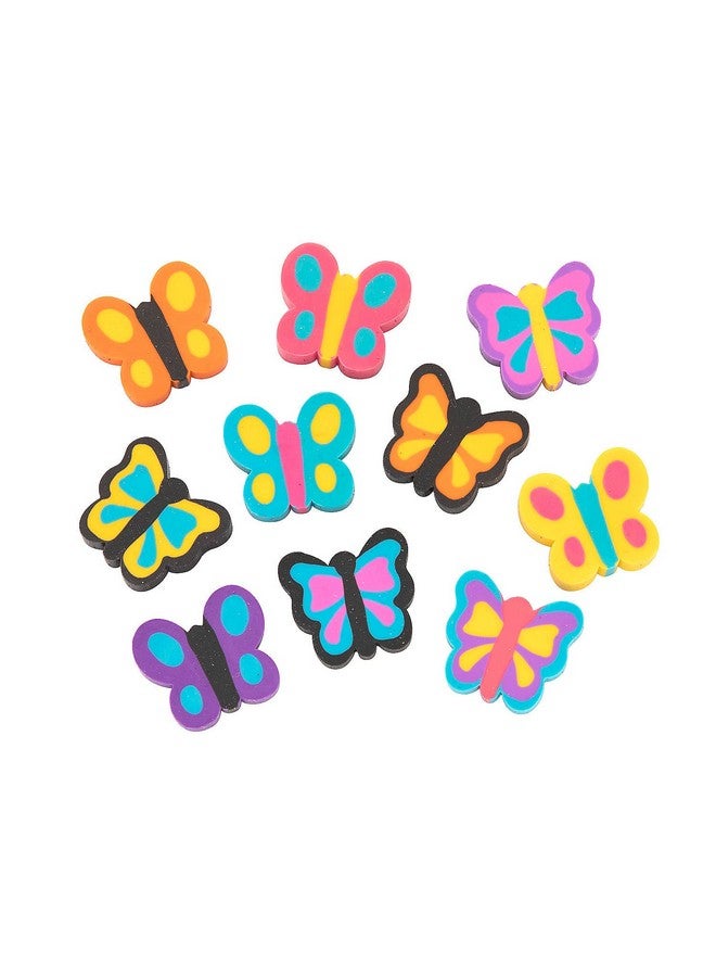 Fun Express Bulk Butterfly Mini Erasers - 300 Pieces - Image 2