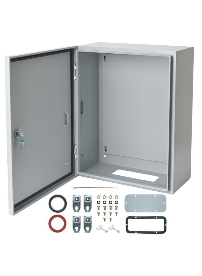Waterproof Electrical Enclosure 24 x 24 x 8'', Outdoor Electrical Box Weatherproof, Electrical Junction Box with Reinforced Lock - Image 1