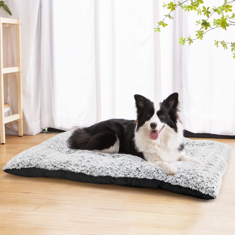 MIXJOY Dog Bed Kennel Pad Washable Anti-Slip Crate Mat for Small Dogs and Cats (24-inch) - Image 4