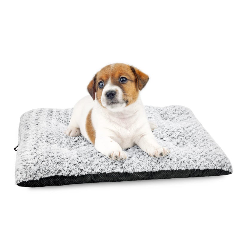 MIXJOY Dog Bed Kennel Pad Washable Anti-Slip Crate Mat for Small Dogs and Cats (24-inch) - Image 1