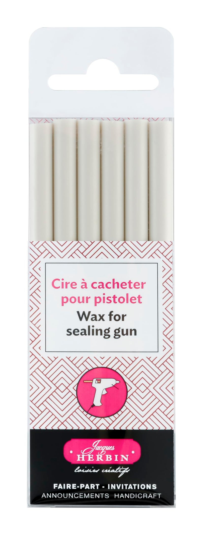 Jacques Herbin Herbin Glue Gun Wax - 4 3/4 long - White - Image 1