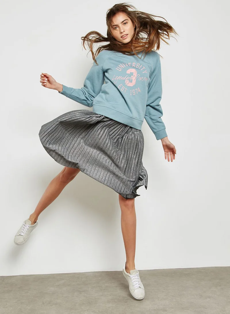 ONLY Slogan Sweatshirt
