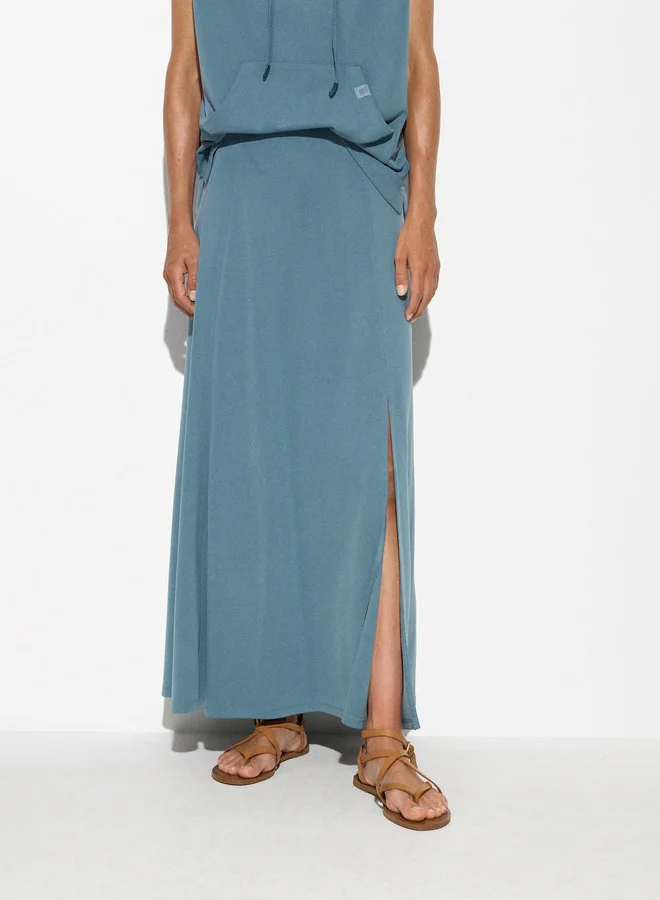 PARFOIS Flowy Long Skirt