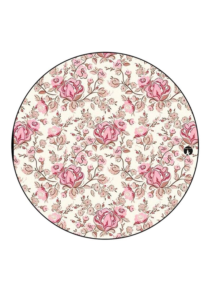 RKN Flowers Printed Mouse Pad  Multicolour