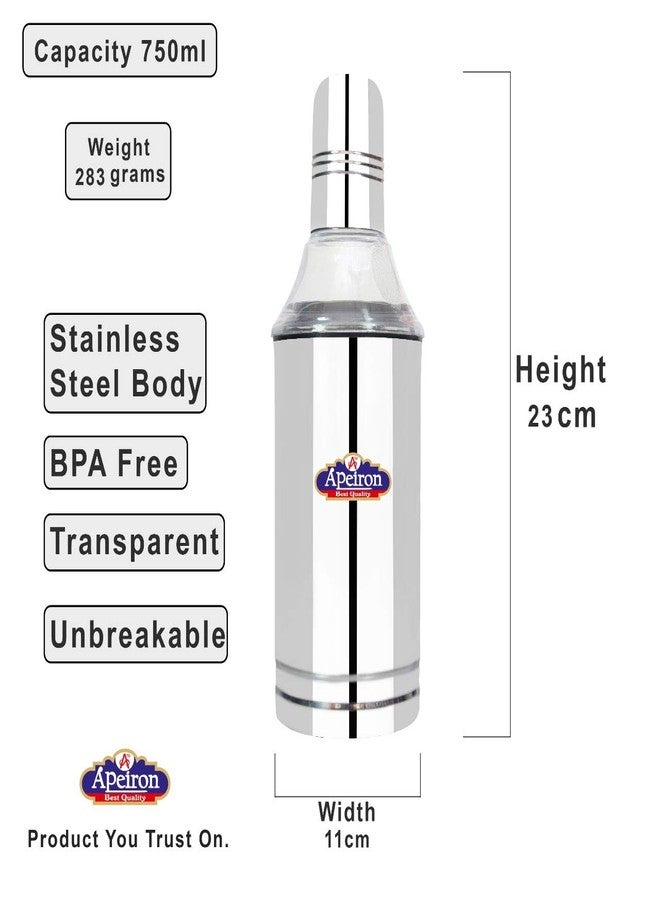 Apeiron Stainless Steel Nozzle Oil Dispenser (1, 750) - Image 2