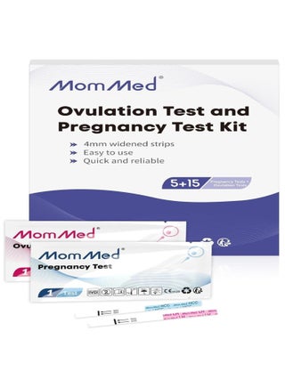 Ovulation Test and Pregnancy Test Kit, 5+15 Kits - pzsku/Z2845AAA4EB72760BA910Z/45/_/1737965906/f10725cf-079d-47e3-a0bb-0d279be0701c